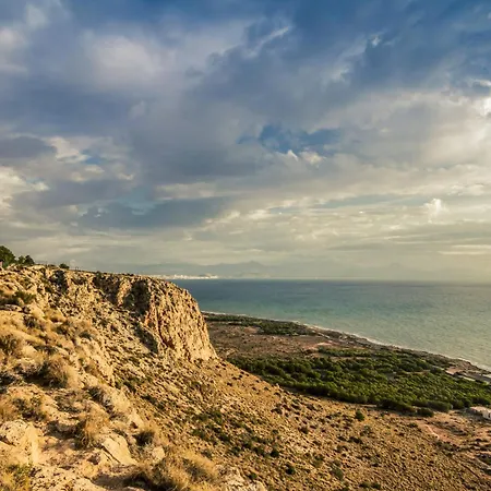 Huge Beachfront For Relaxing Santa Pola